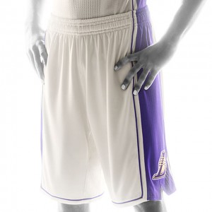 Los Angeles Lakers 2015 Christmas Day Cream Men's Swingman Shorts - White 479892-967