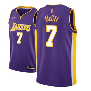 JaVale McGee Los Angeles Lakers NBA 2018-19 Men's #7 Statement Jersey - Purple 721014-396