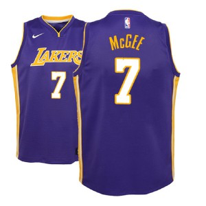 JaVale McGee Los Angeles Lakers NBA 2018-19 Youth #7 Statement Jersey - Purple 504568-523