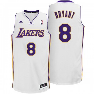 Kobe Bryant Los Angeles Lakers Sunday Men's #8 Home Jersey - White 712487-610