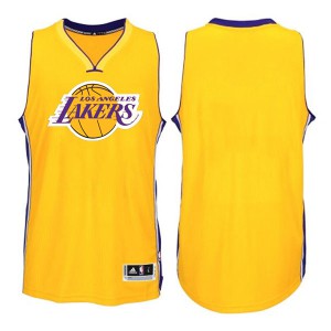 Los Angeles Lakers Blank Men's Fashion Jersey - Gold 261021-290