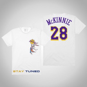 Alfonzo McKinnie Los Angeles Lakers Tune Squad Men's Space Jam x NBA T-Shirt - White 956239-584