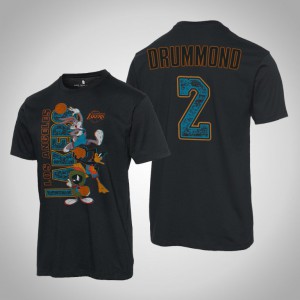 Andre Drummond Los Angeles Lakers Street Ballin' Men's Space Jam 2 T-Shirt - Black 329034-108