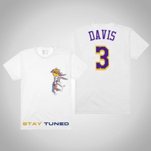 Anthony Davis Los Angeles Lakers Tune Squad Men's Space Jam x NBA T-Shirt - White 407334-762