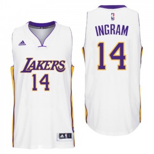 Brandon Ingram Los Angeles Lakers 2016 NBA Draft Men's #14 Alternate Jersey - White 400795-428