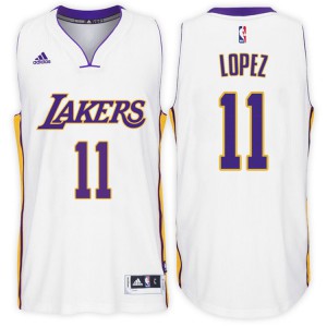 Brook Lopez Los Angeles Lakers New Swingman Men's #11 Alternate Jersey - White 323413-646