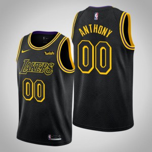 Carmelo Anthony Los Angeles Lakers 2021 Trade Men's Mamba Inspired Jersey - Black 692307-705