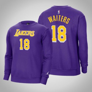 Dion Waiters Los Angeles Lakers Fleece Crew Men's #18 Statement Sweatshirt - Purple 530390-389
