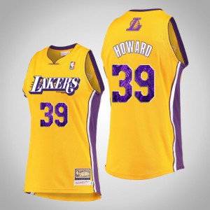Dwight Howard Los Angeles Lakers 2021 snakeskin Hardwood Classics Men's Snakeskin Jersey - Gold 695562-653