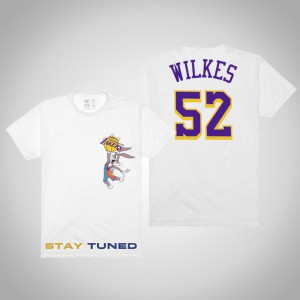 Jamaal Wilkes Los Angeles Lakers Tune Squad Men's Space Jam x NBA T-Shirt - White 925969-667