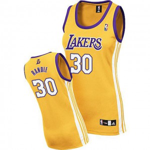 Julius Randle Los Angeles Lakers Women's #30 Alternate Jersey - Yellow 250586-796