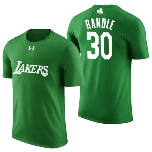 Julius Randle Los Angeles Lakers Men's #30 St. Patrick's Day T-Shirt - Green 493563-129