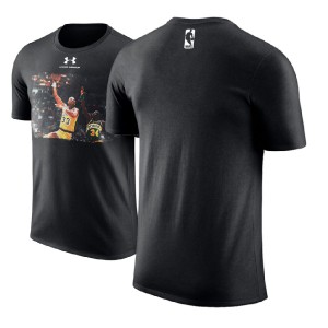 Kareem Abdul-Jabbar Los Angeles Lakers Trademark Skyhook Men's Performance T-Shirt - Black 671129-507