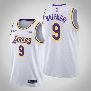 Kent Bazemore Los Angeles Lakers 2021 2021 Trade Men's Association Edition Jersey - White 166976-994