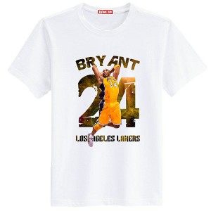 Kobe Bryant Los Angeles Lakers Gold Graphic Men's Performance T-Shirt - White 753588-551