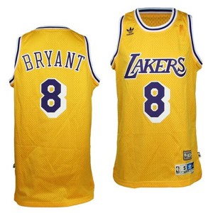 Kobe Bryant Los Angeles Lakers Soul Swingman Men's #8 Hardwood Classics Jersey - Gold 429700-271