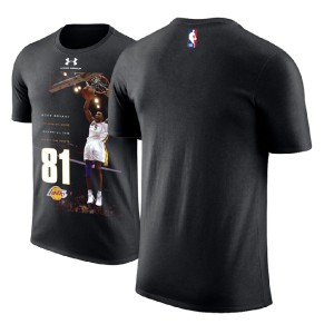 Kobe Bryant Los Angeles Lakers 81-Point Game-Historic Moment Men's Performance T-Shirt - Black 822750-590