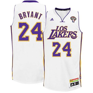 Kobe Bryant Los Angeles Lakers Latin Nights Revolution 30 Swingman Men's Noches Enebea Latin Nights Jersey - White 706937-163