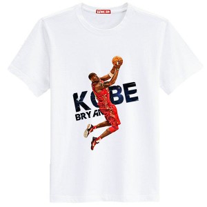 Kobe Bryant Los Angeles Lakers Red Graphic Men's Performance T-Shirt - White 313061-195