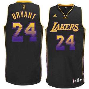 Kobe Bryant Los Angeles Lakers Revolution 30 Swingman Men's Fashion Jersey - Vibe Black 899085-851