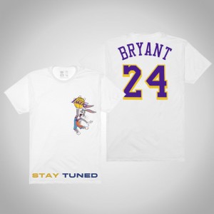 Kobe Bryant Los Angeles Lakers Tune Squad Men's Space Jam x NBA T-Shirt - White 223114-680