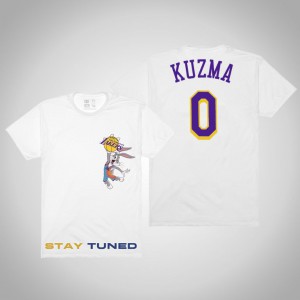 Kyle Kuzma Los Angeles Lakers Tune Squad Men's Space Jam x NBA T-Shirt - White 832933-738