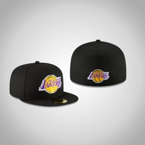 Los Angeles Lakers 59FIFTY Fitted Men's Pixel Hat - Black 129702-885