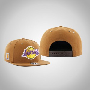 Los Angeles Lakers Captain Men's Carhartt X 47 Brand Hat - Khaki 376661-998