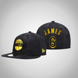 LeBron James Los Angeles Lakers Mamba Forever Men's #6 New Era Hat - Black 692907-257