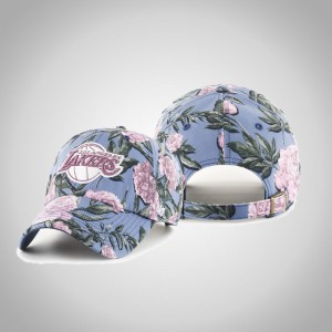 Los Angeles Lakers Peony Clean Up Women's Floral Fashion Hat - Blue 760889-296