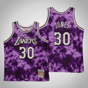 Damian Jones Los Angeles Lakers Men's #30 Galaxy Jersey - Purple 859095-367
