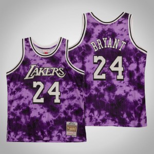 Kobe Bryant Los Angeles Lakers Men's #24 Galaxy Jersey - Purple 202642-716