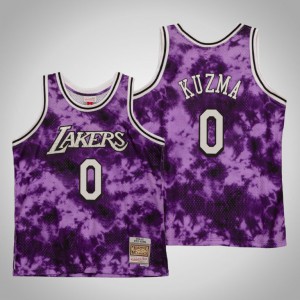 Kyle Kuzma Los Angeles Lakers Men's #0 Galaxy Jersey - Purple 530070-830