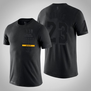 LeBron James Los Angeles Lakers Accolades Men's #23 MVP T-Shirt - Black 544129-188