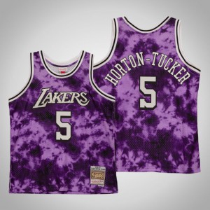 Talen Horton-Tucker Los Angeles Lakers Men's #5 Galaxy Jersey - Purple 811200-919