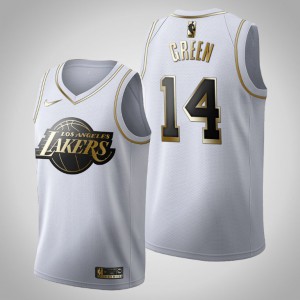 Danny Green Los Angeles Lakers Men's #14 Golden Edition Jersey - White 879188-731