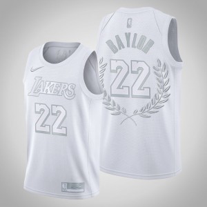 Elgin Baylor Los Angeles Lakers Glory Retired Men's #22 Platinum Limited Jersey - White 761511-381