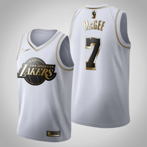 JaVale McGee Los Angeles Lakers Men's #7 Golden Edition Jersey - White 482684-513