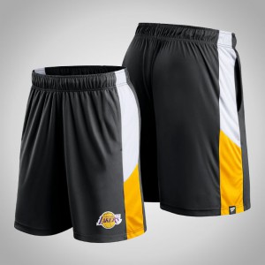 Los Angeles Lakers Practice Basketball Men's Champion Rush Shorts - Black 428130-719