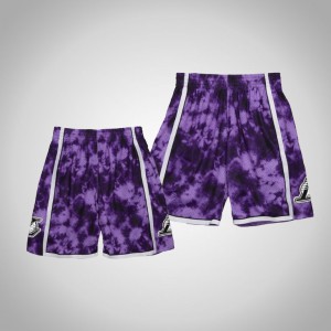 Los Angeles Lakers Basketball Men's Galaxy Shorts - Purple 329725-101