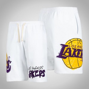 Los Angeles Lakers Basketball Men's After School Special Shorts - White 770238-264