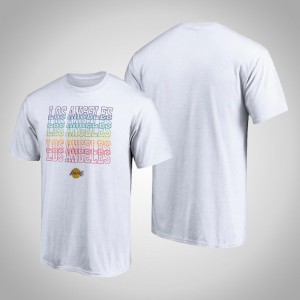 Los Angeles Lakers Men's City Pride T-Shirt - White 770100-943