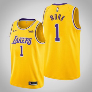 Malik Monk Los Angeles Lakers Men's Icon Edition Jersey - Gold 192853-359
