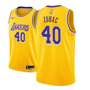 Ivica Zubac Los Angeles Lakers 2018-19 Edition Men's #40 Icon Jersey - Gold 522069-478