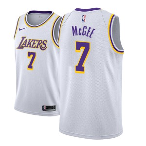 JaVale McGee Los Angeles Lakers 2018-19 Men's #7 Association Jersey - White 488094-305