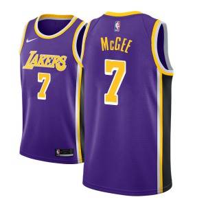 JaVale McGee Los Angeles Lakers 2018-19 Men's #7 Statement Jersey - Purple 807222-860