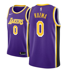 Kyle Kuzma Los Angeles Lakers 2018-19 Men's #0 Statement Jersey - Purple 168545-787