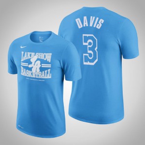 Anthony Davis Los Angeles Lakers 2020-21 Edition Story Men's #3 City T-Shirt - Blue 546553-750
