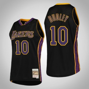 Jared Dudley Los Angeles Lakers Hardwood Classics Men's #10 Rings Collection Jersey - Black 671660-415