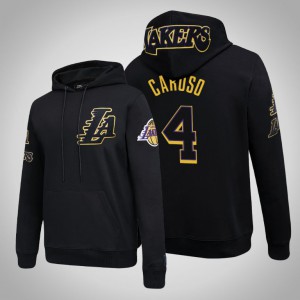 Alex Caruso Los Angeles Lakers Chenille Pullover Men's #4 Pro Standard Hoodie - Black 672863-970